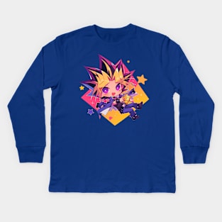 yugi Kids Long Sleeve T-Shirt